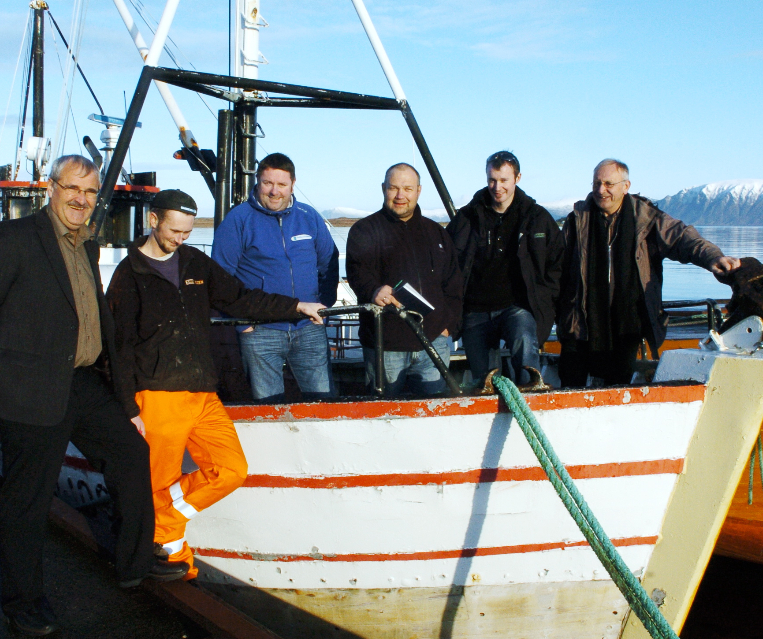  Besiktigelse fra Riksantikvaren. Fv: Bjørnar Sellevold, Yngve Ingebrigtsen, Arve Bjarnesen, Geir Bringsli, Ingar Westjord, og Sverre Nordmo.